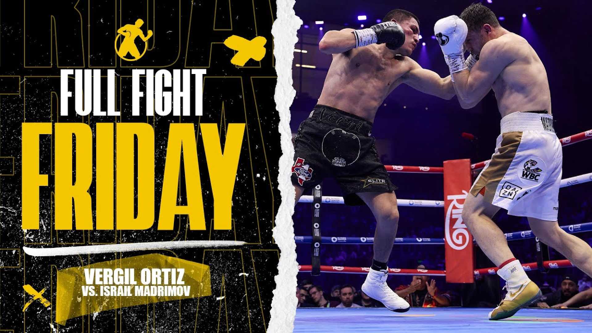 Vergil Ortiz Boxing Match