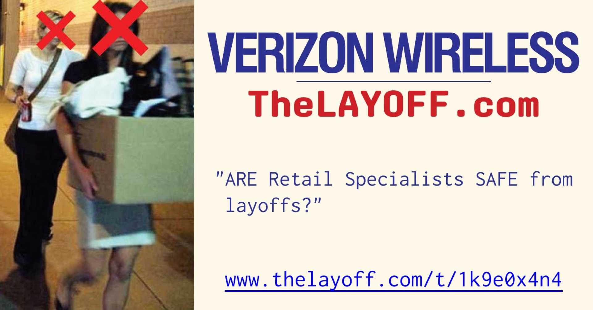 Verizon Store Layoffs News