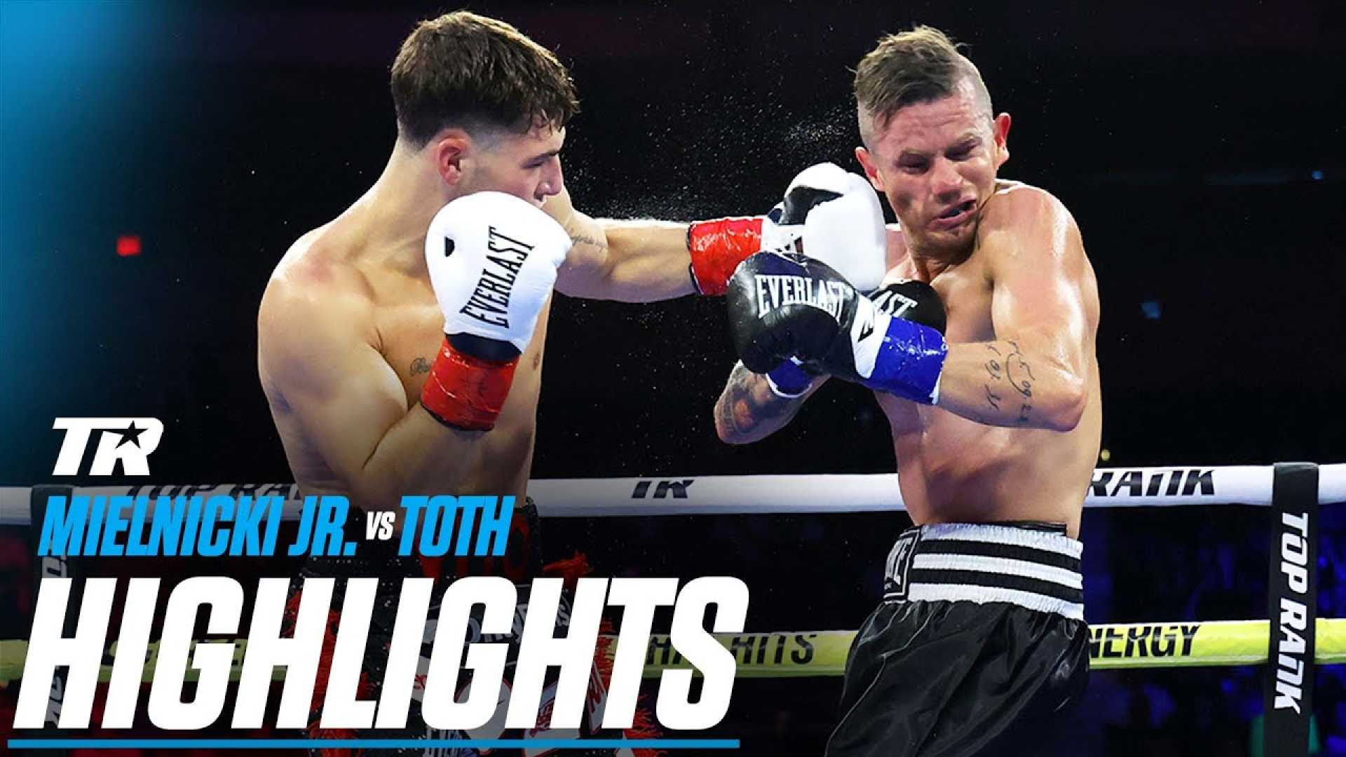 Vito Mielnicki Jr. Boxing Fight