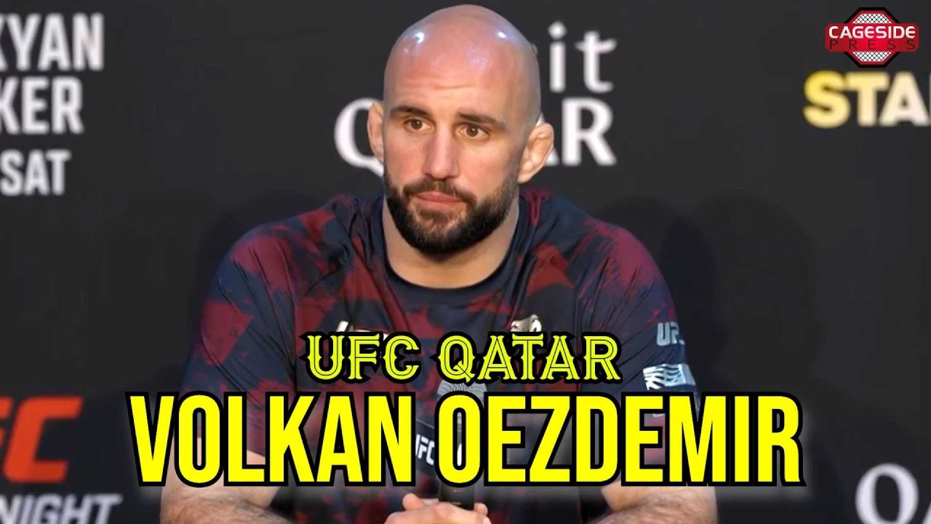 Volkan Oezdemir Ufc Qatar Fight