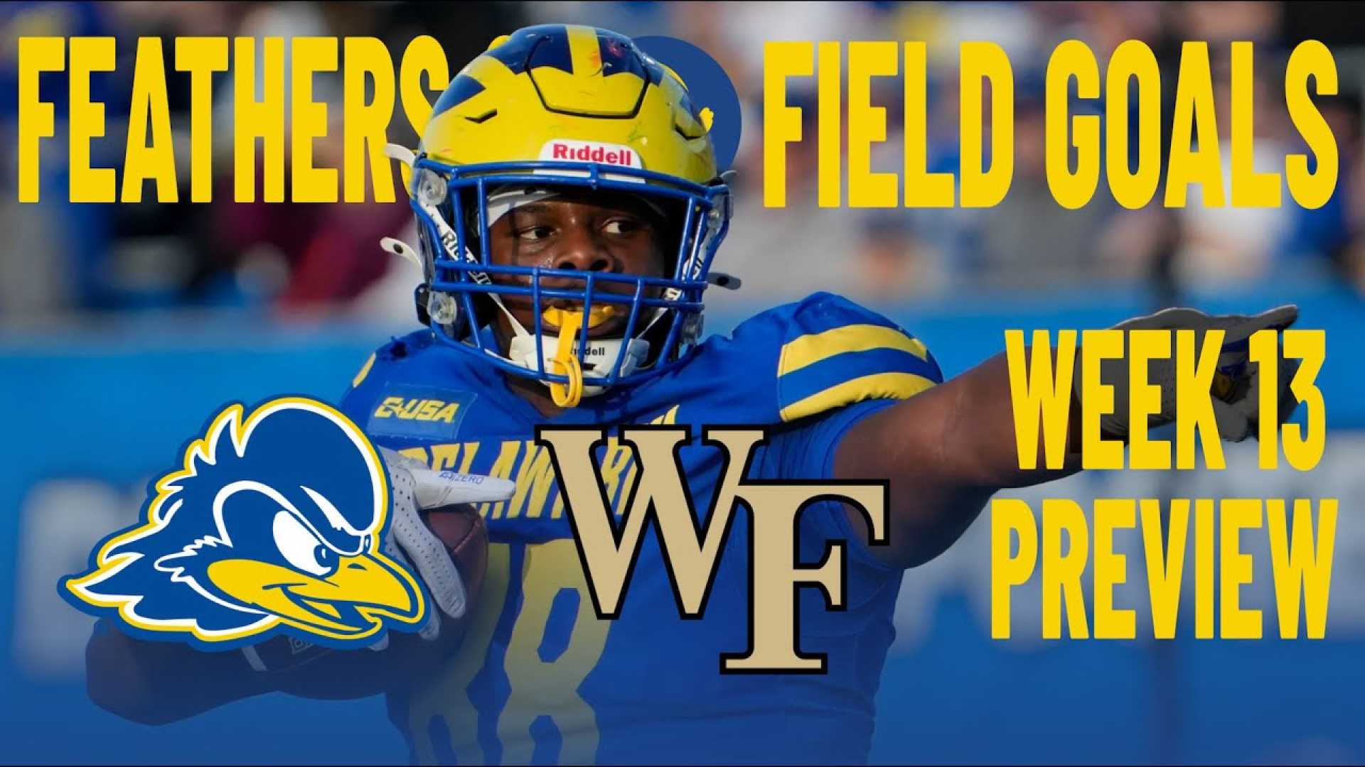 Wake Forest Football Team And Delaware Fightin' Blue Hens