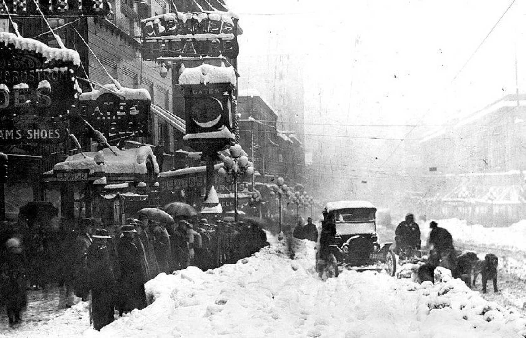 Washington State Snowfall Winter Weather