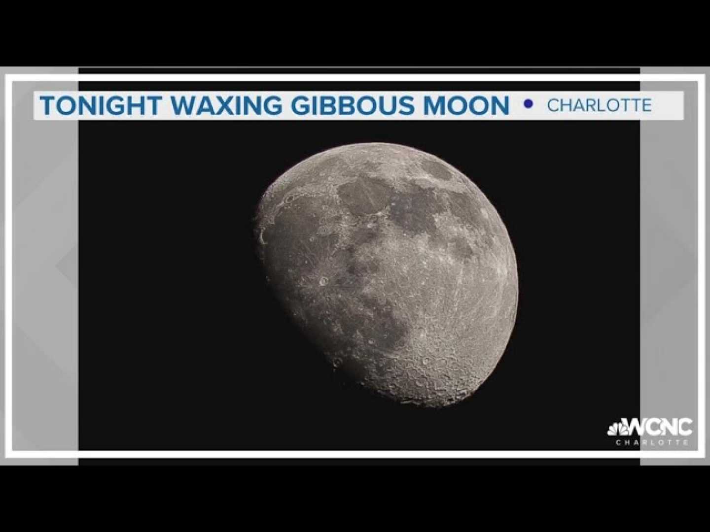Waxing Gibbous Moon Tonight Astronomy