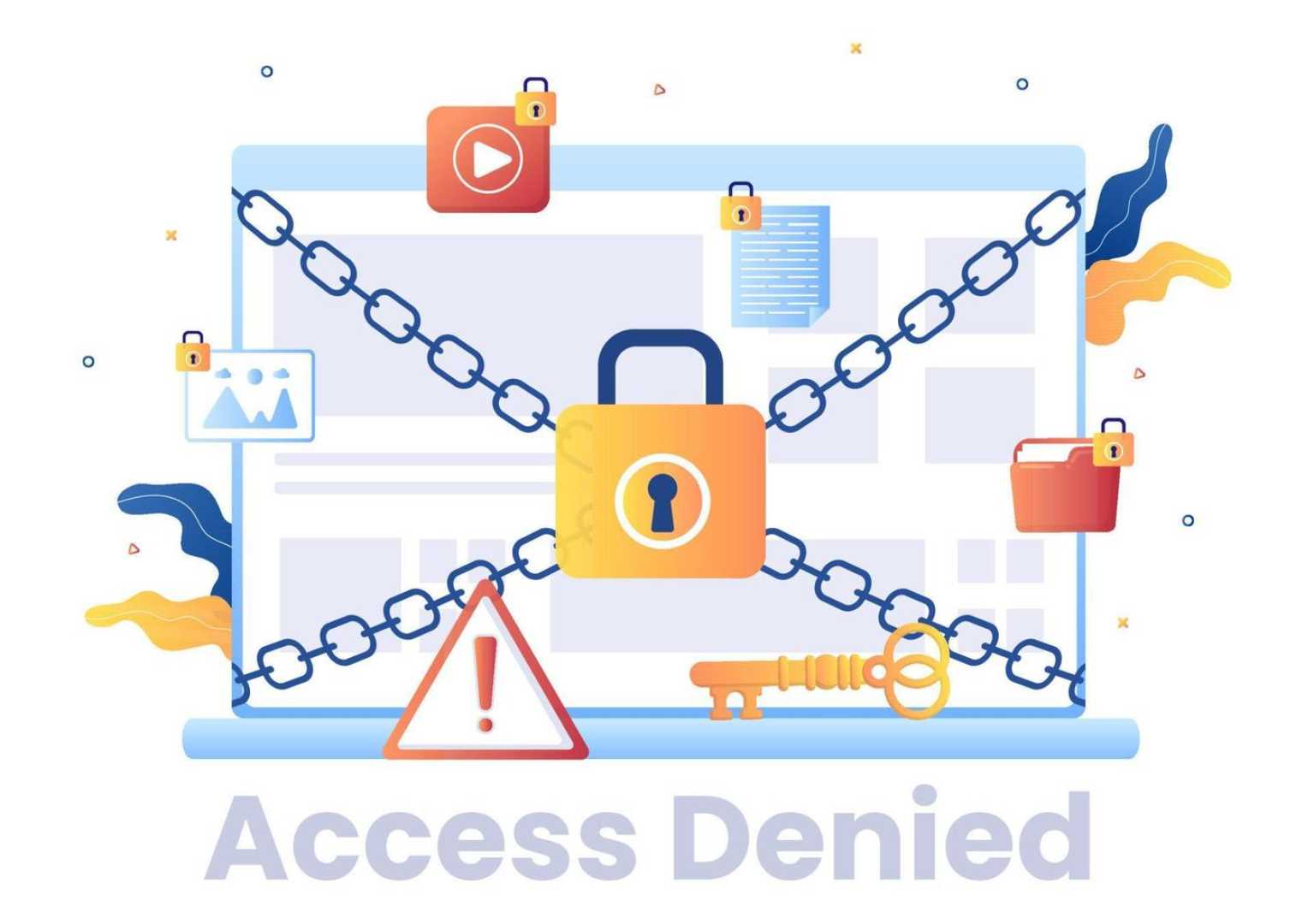 Website Access Denied Security