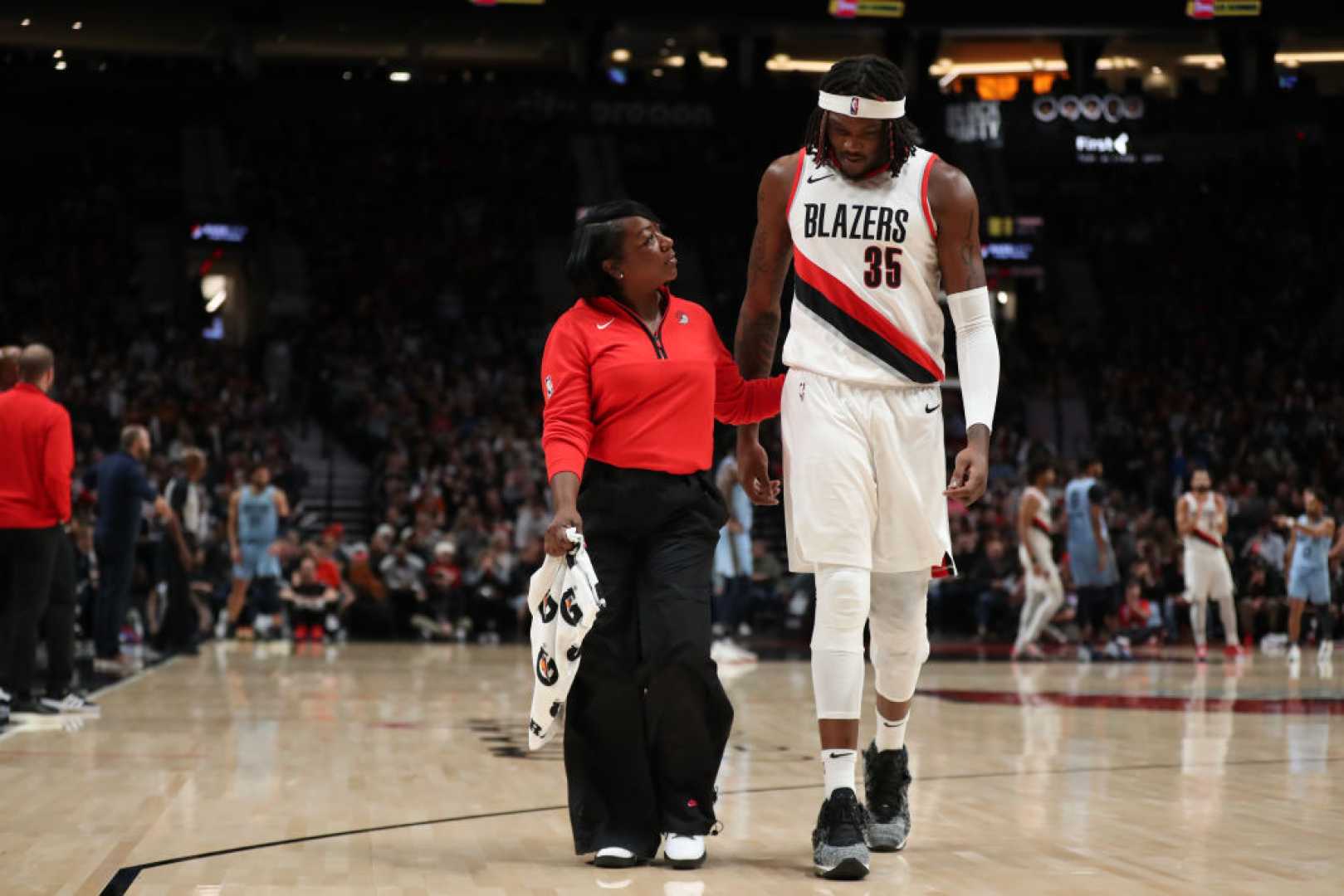 Williams Blazers Basketball Injury News