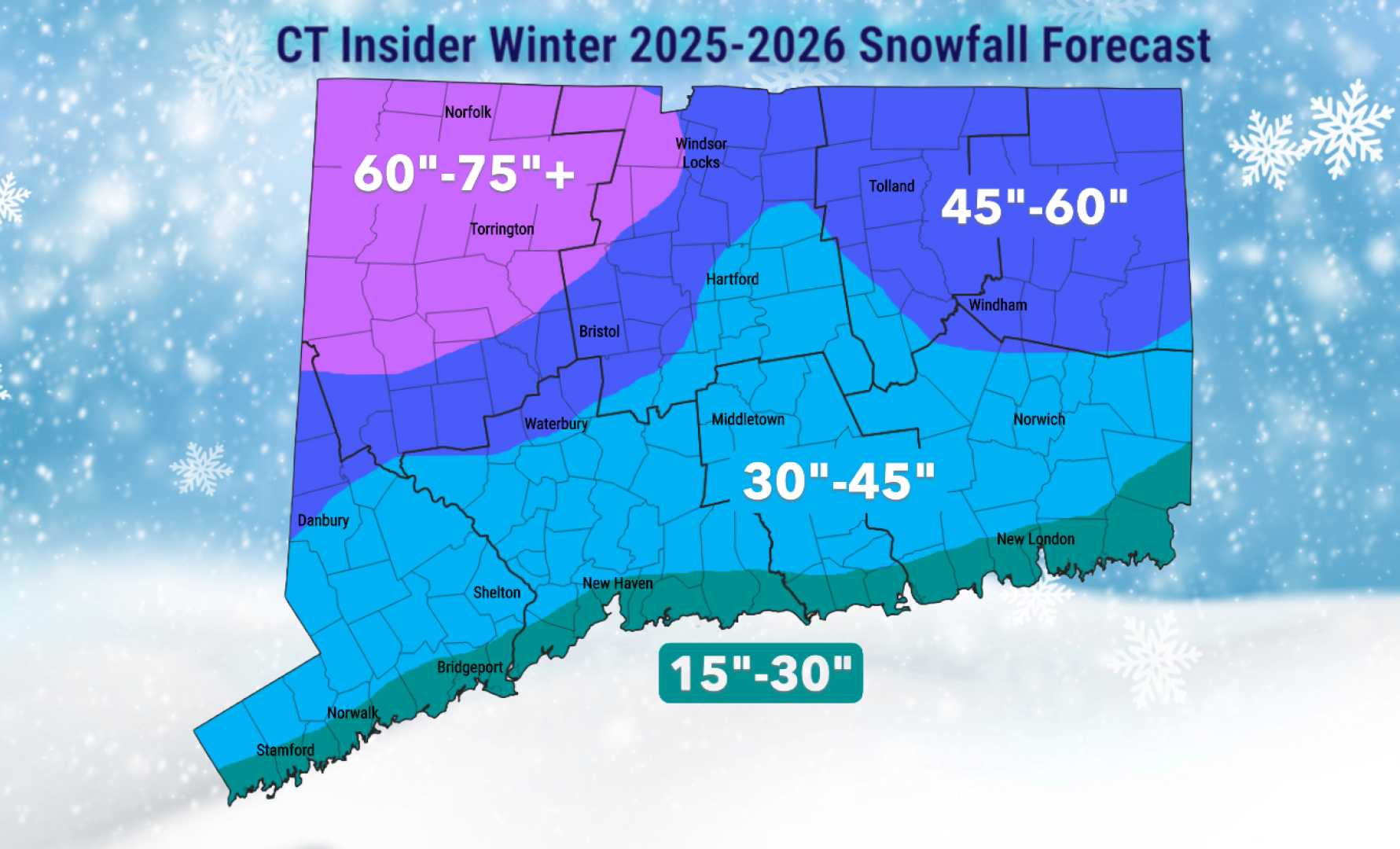 Winter Storm Northern Us Snowfall Forecast
