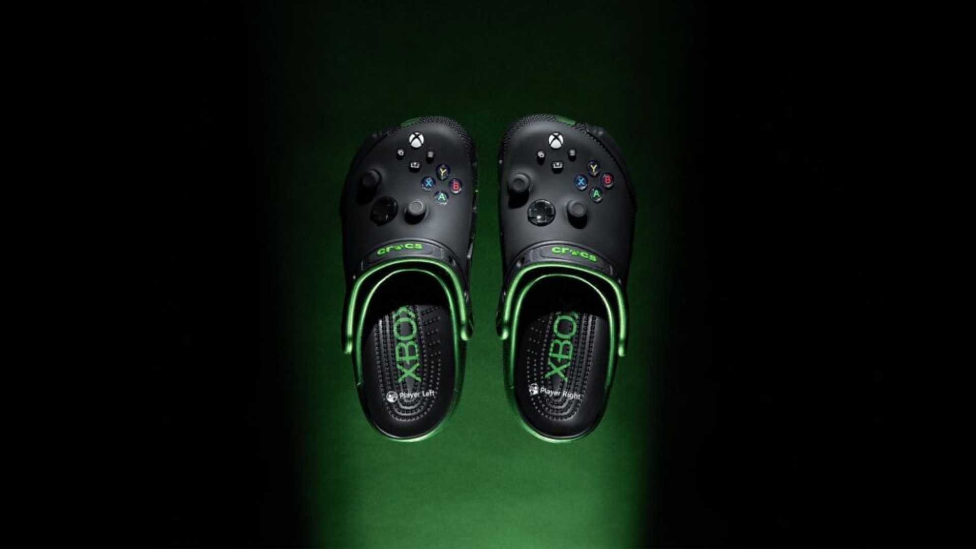 Xbox Crocs Controller Clogs