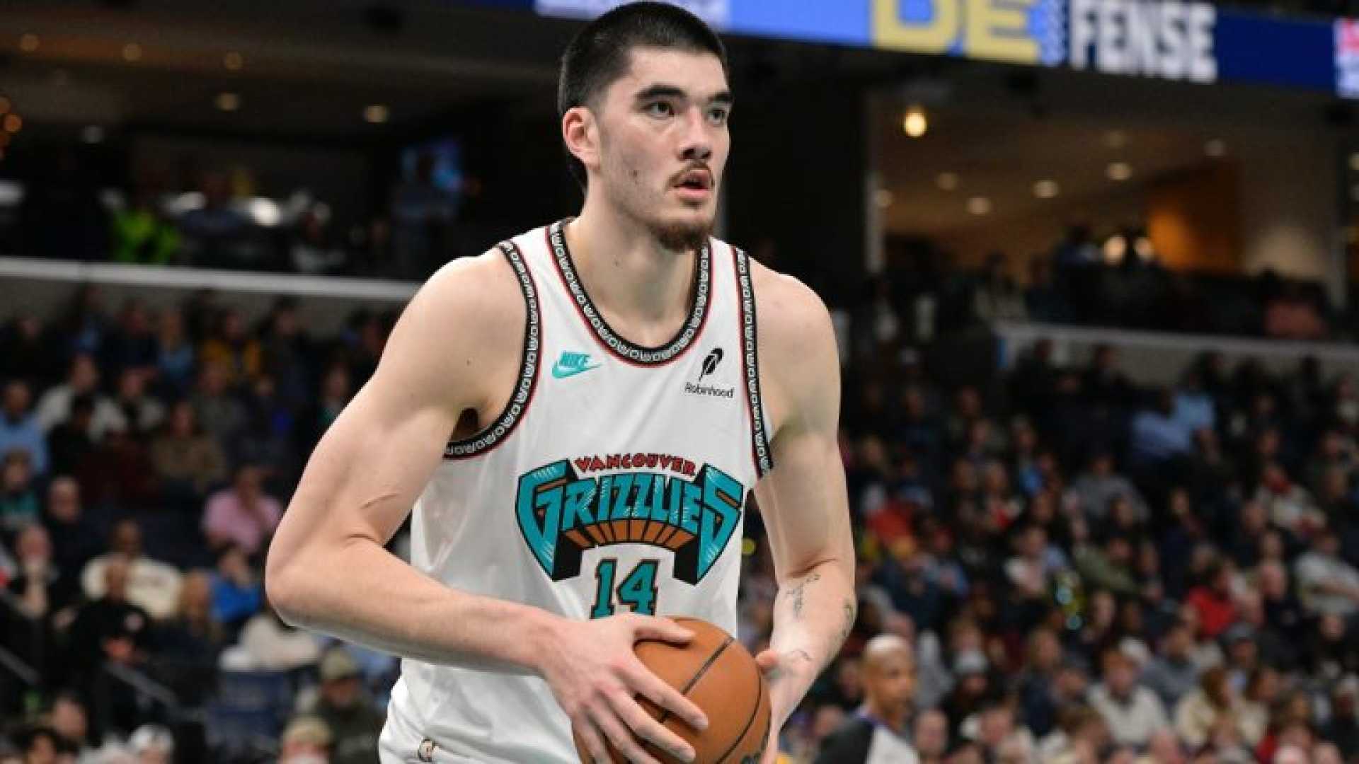 Zach Edey Memphis Grizzlies Basketball