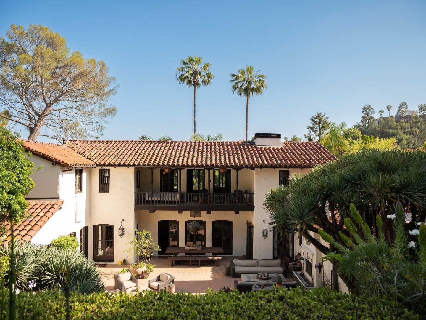 Aaron Paul Home Hollywood Spanish Style