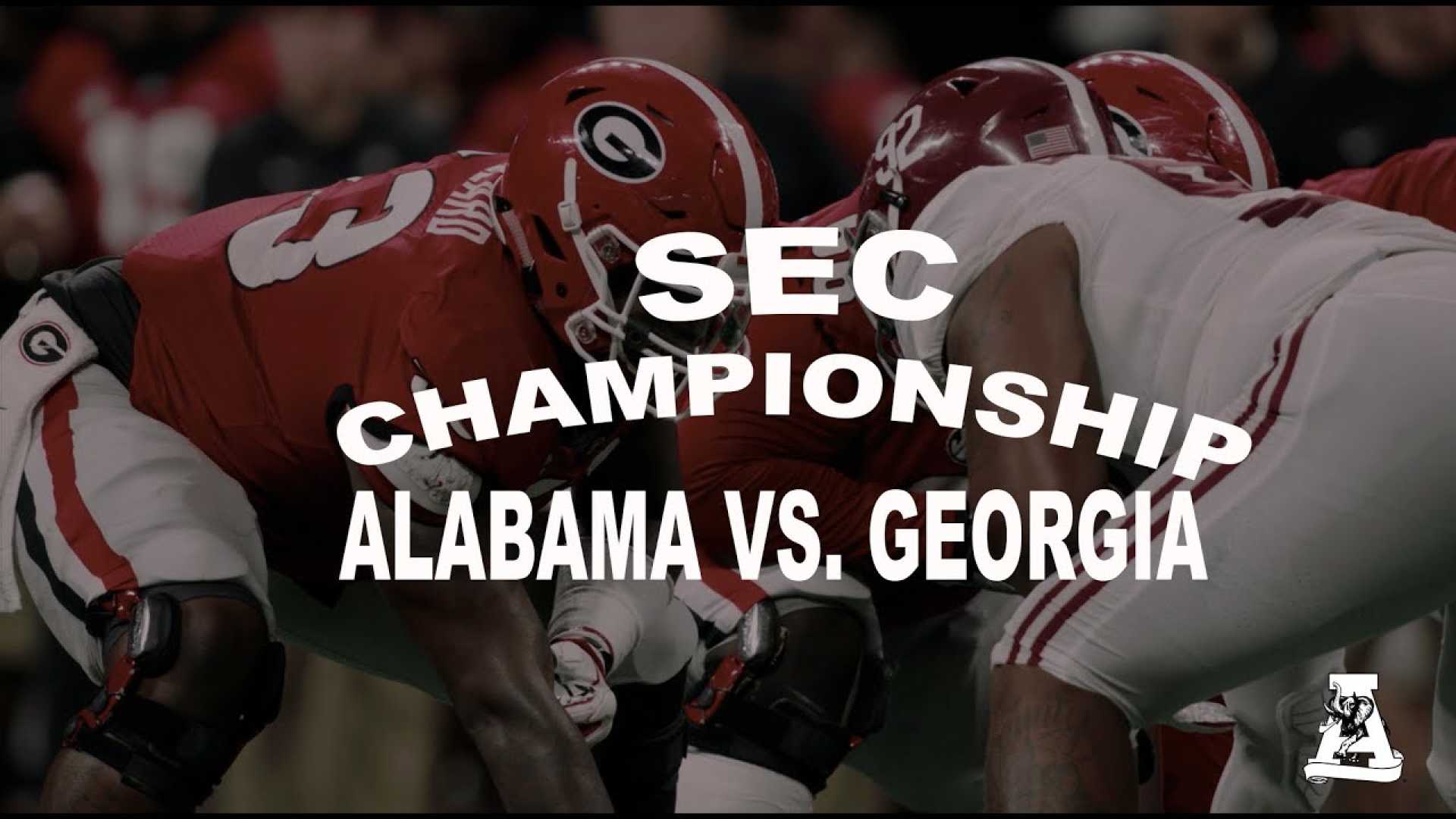 Alabama Vs Georgia Sec Championship 2025