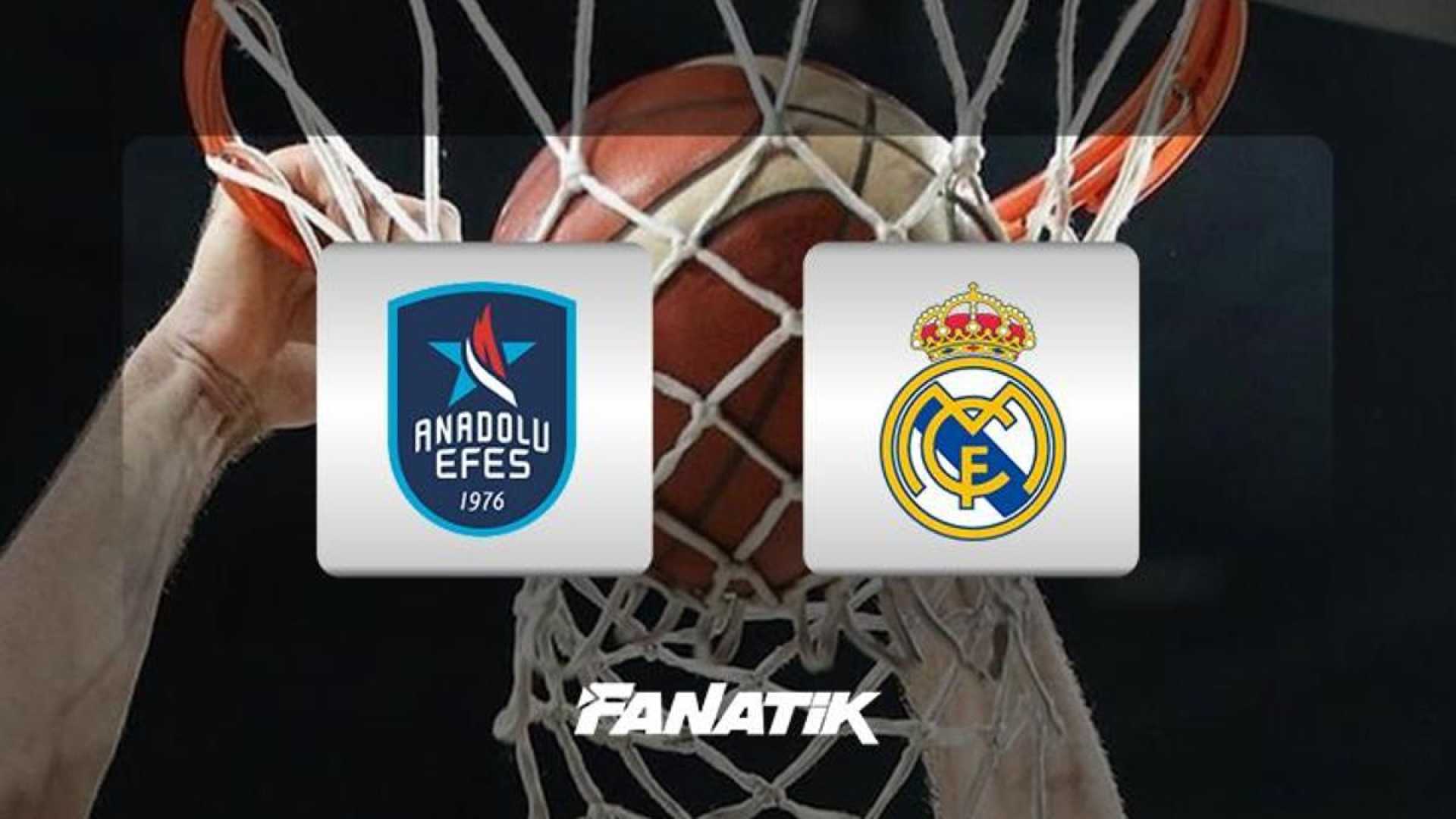 Anadolu Efes Vs Real Madrid Basketball