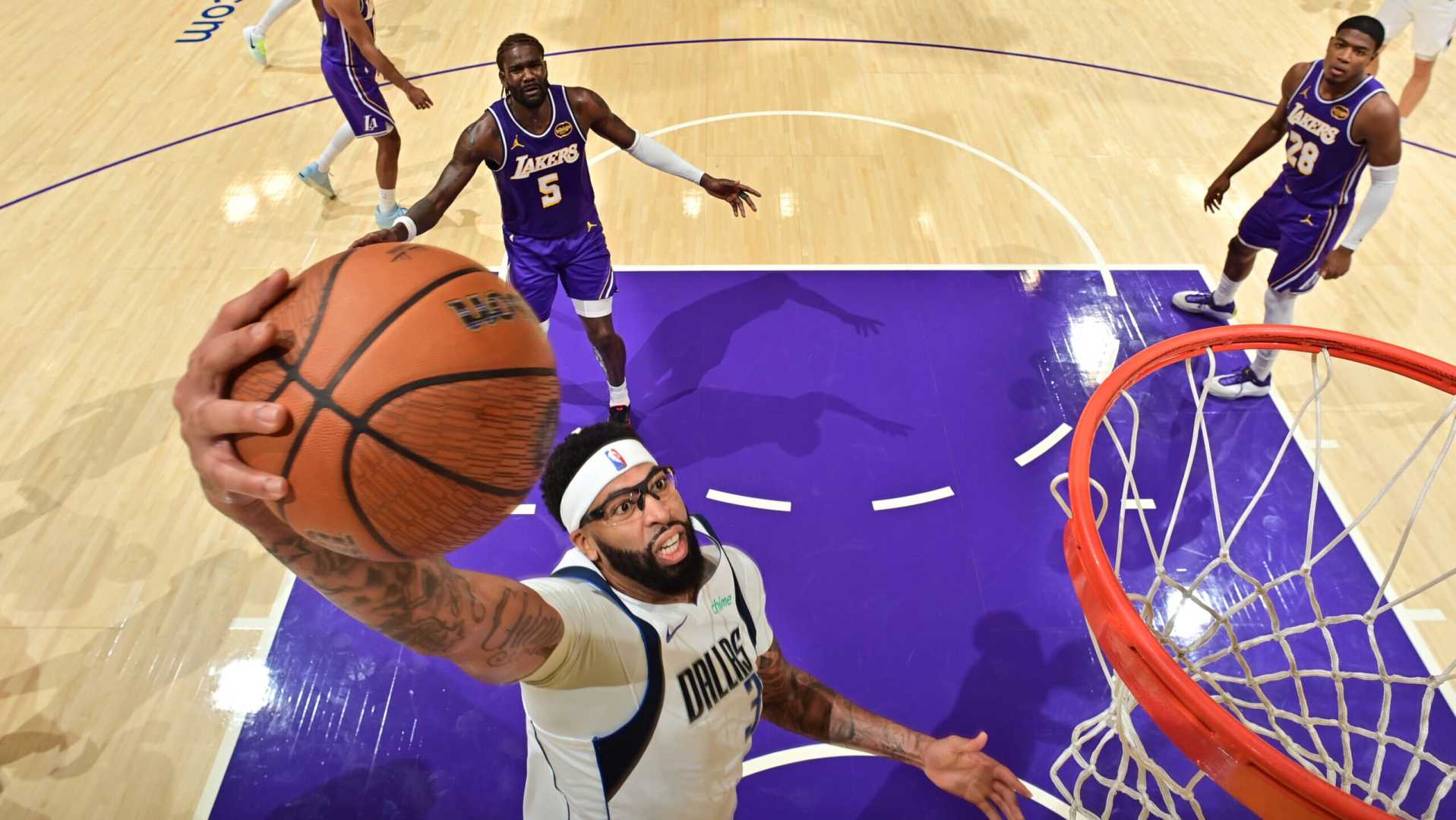 Anthony Davis Mavericks Vs Lakers