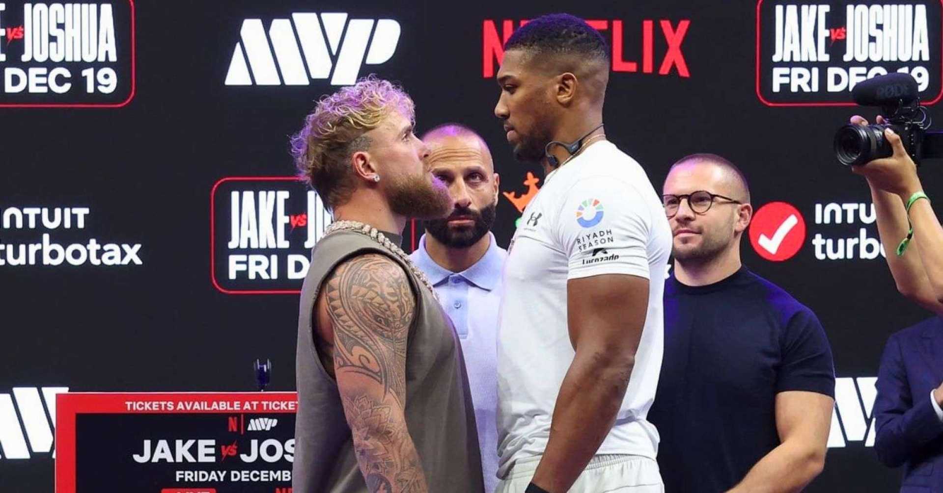 Anthony Joshua Jake Paul Fight