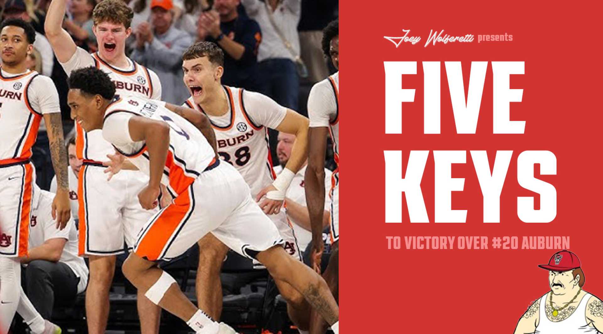 Auburn Tigers Nc State Basketball Matchup