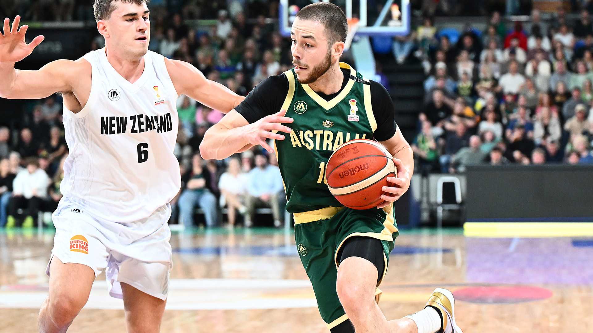 Australia Boomers New Zealand Tall Blacks Basketball