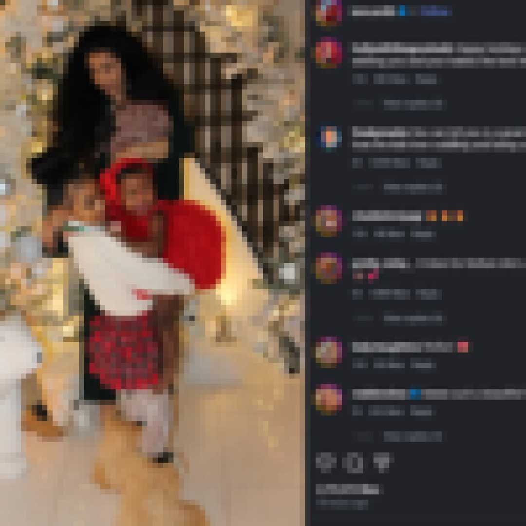 Cardi B Christmas Family Photos 2025