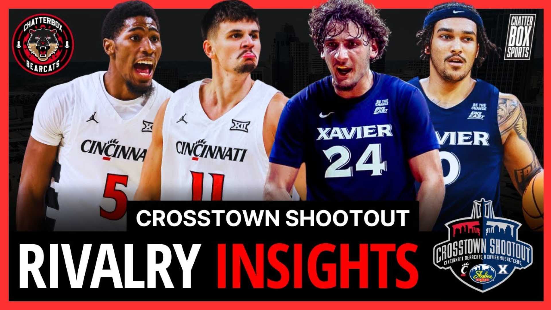 Cincinnati Basketball Team Against Xavier