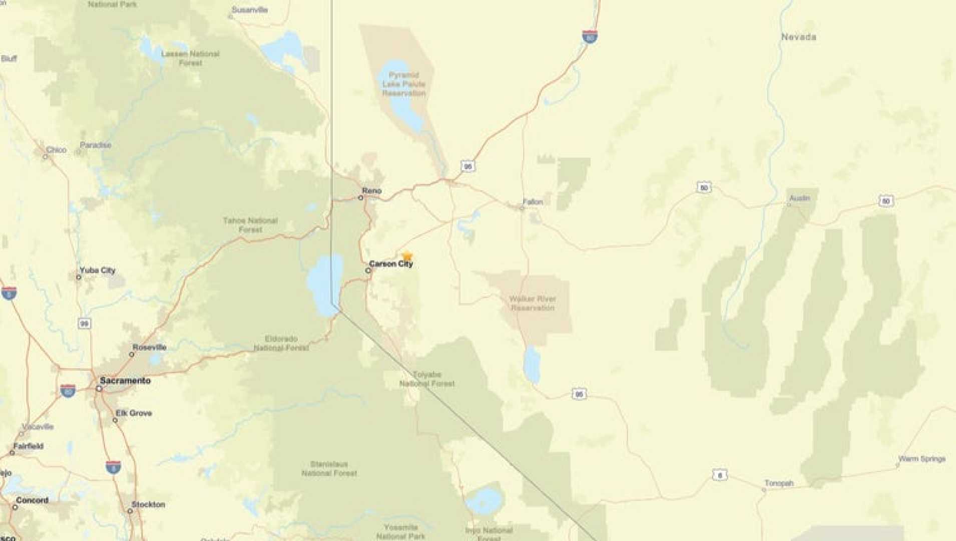 Dayton Nevada Earthquake