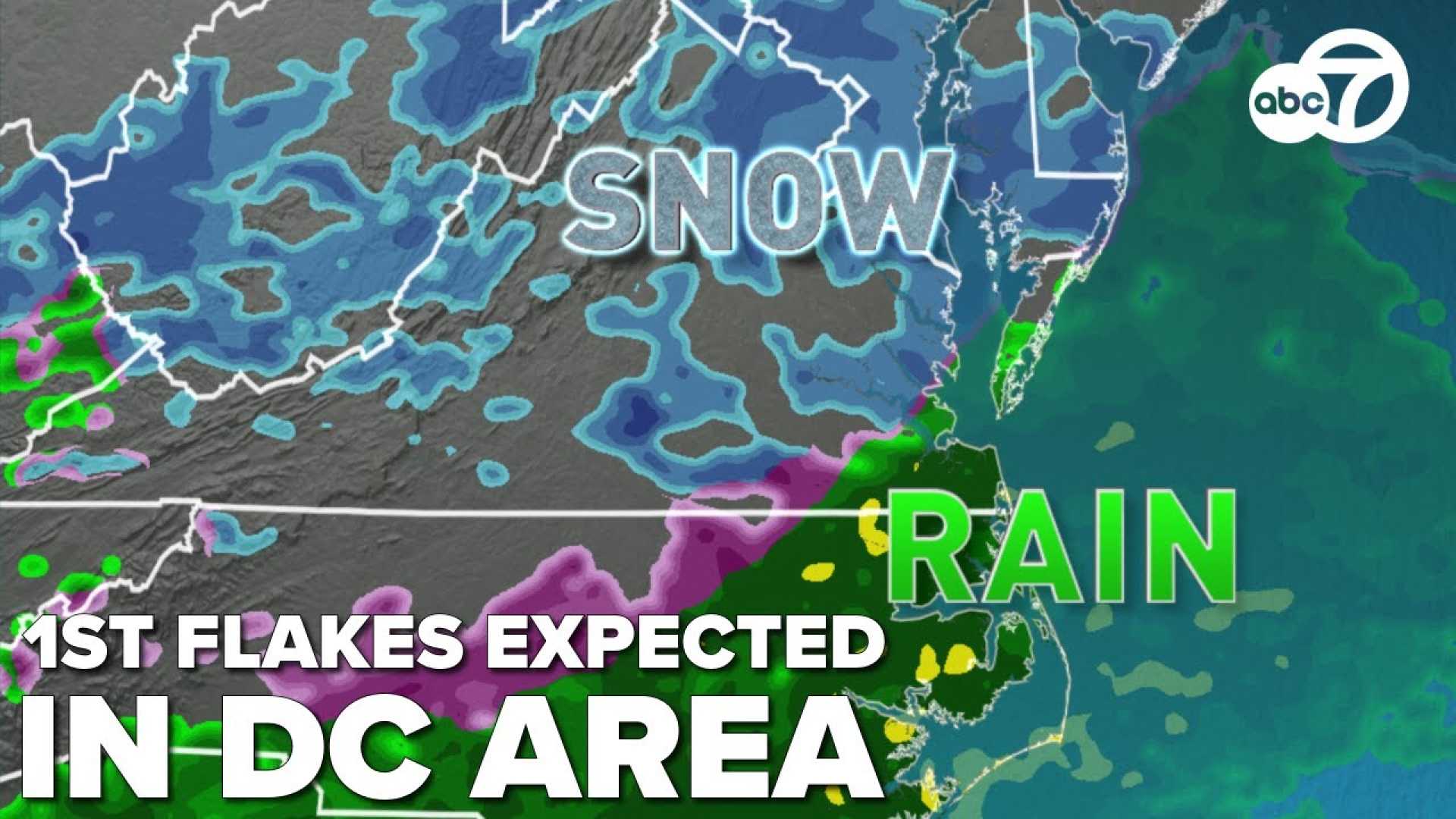 D.c. Snowfall Weather Forecast