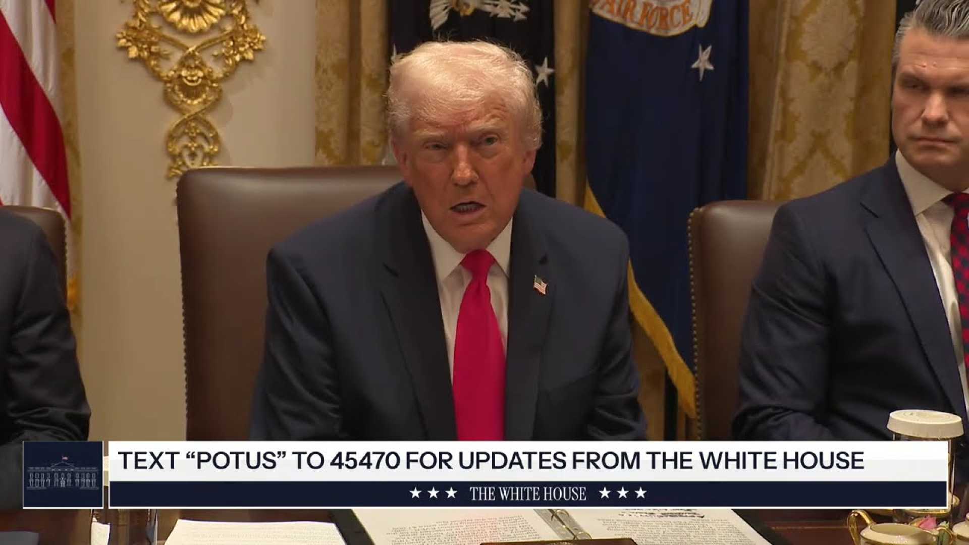 Donald Trump Cabinet Meeting December 2025