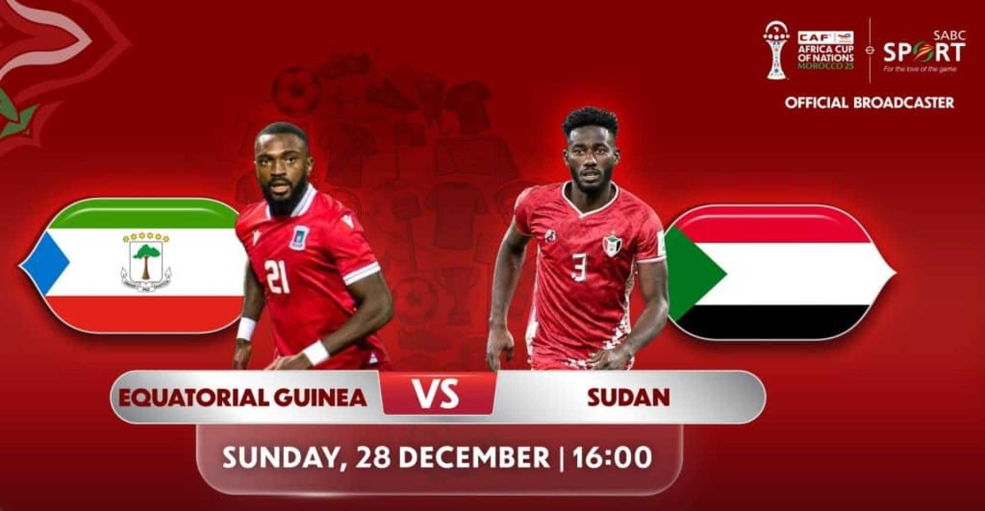 Equatorial Guinea Sudan Afcon 2025