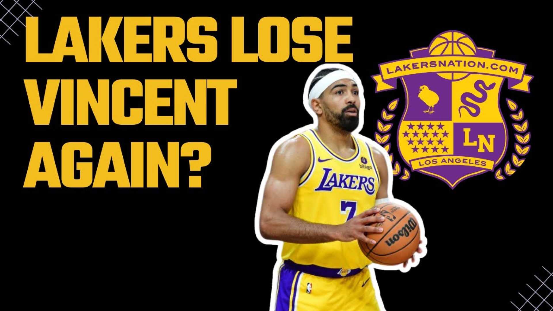 Gabe Vincent Los Angeles Lakers