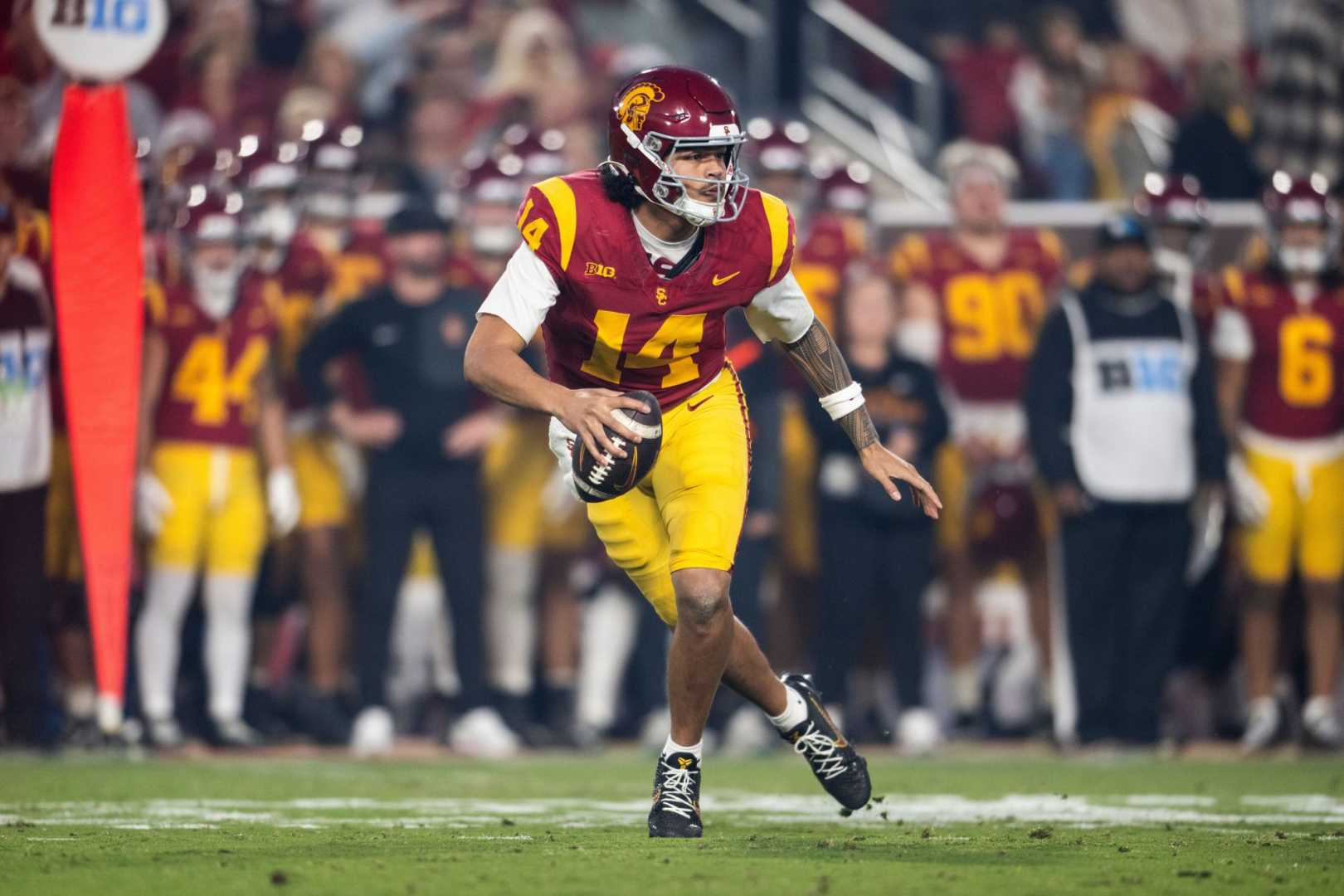 Jayden Maiava Usc Quarterback Alamo Bowl