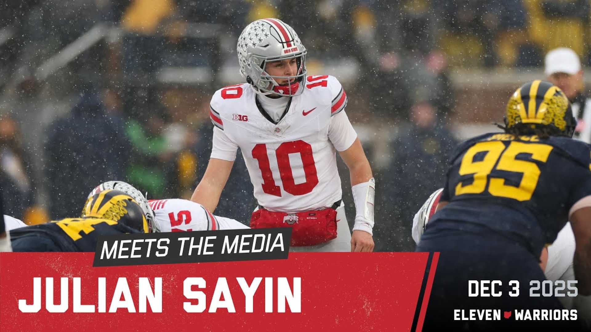 Julian Sayin Ohio State Football Awards