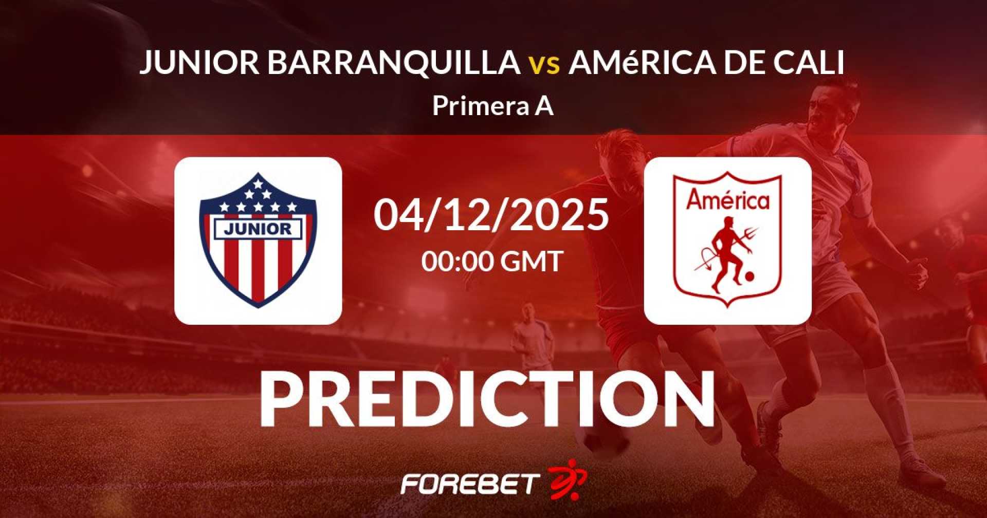 Junior Barranquilla Vs America De Cali Match