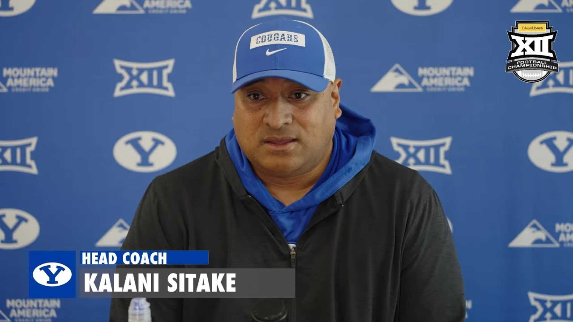 Kalani Sitake Byu Football Coach