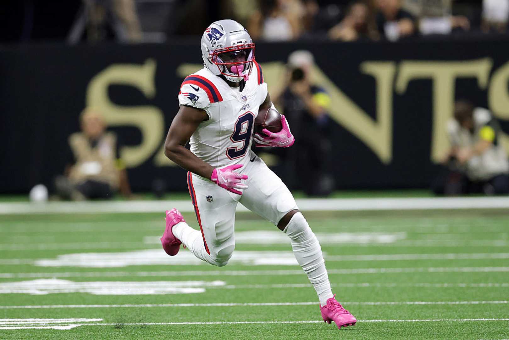 Kayshon Boutte New England Patriots Football