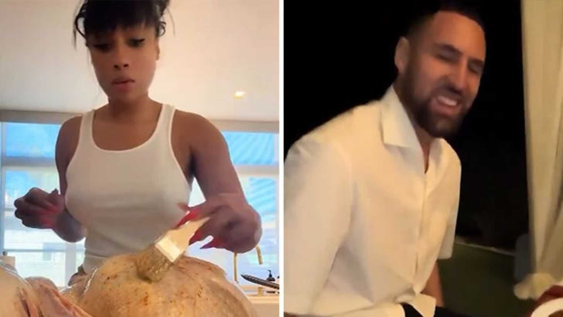 Klay Thompson Megan Thee Stallion Cooking