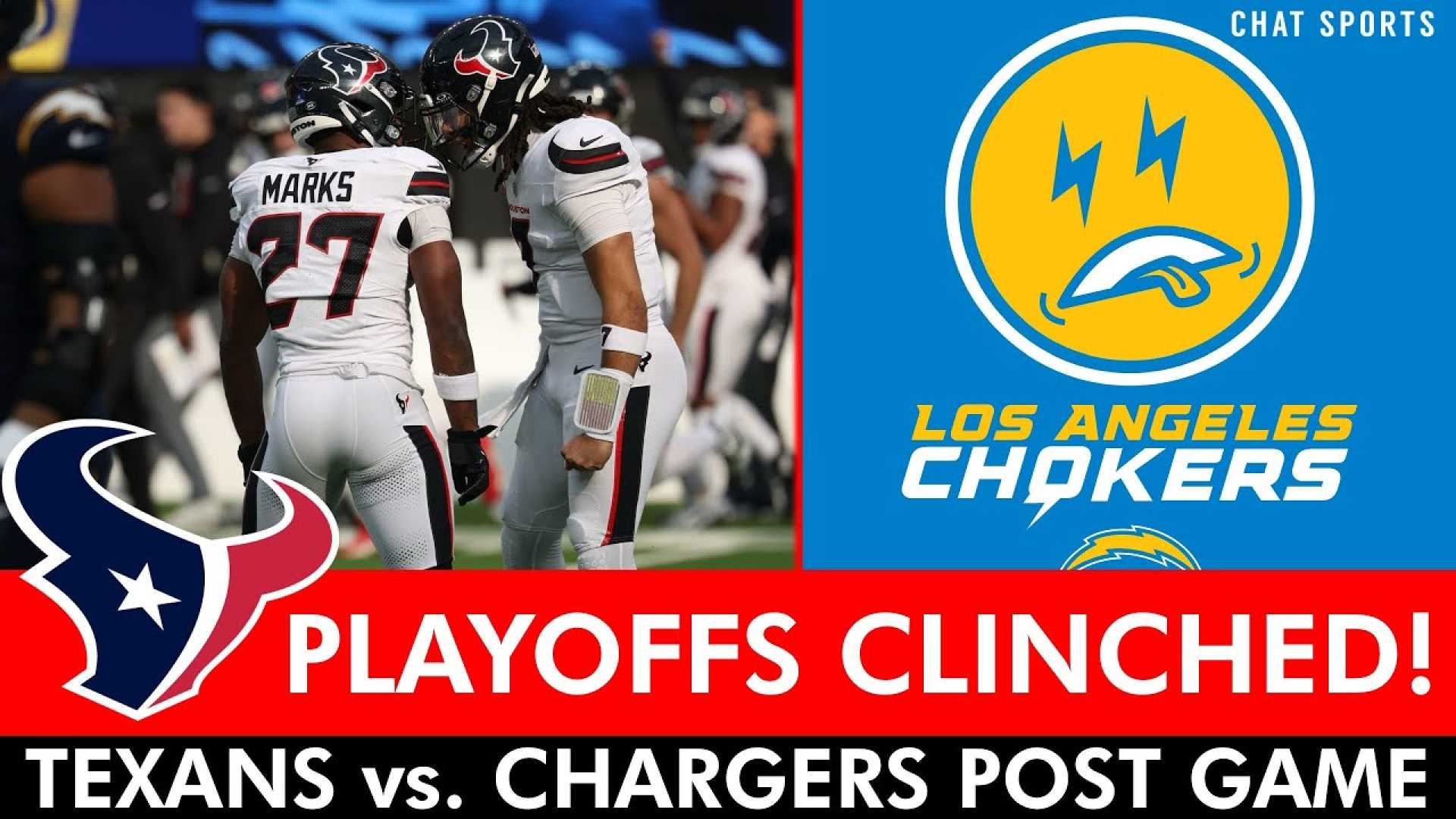 Los Angeles Chargers Houston Texans Nfl Matchup