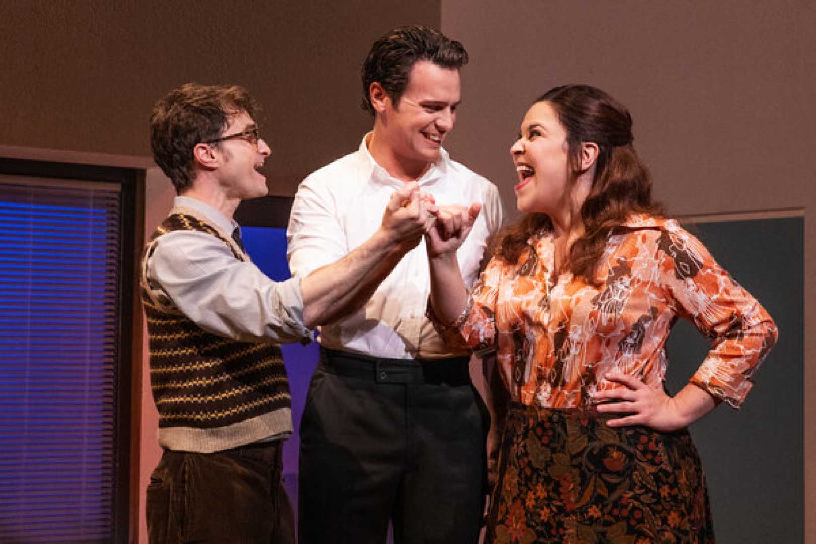 Maria Friedman Jonathan Groff Merrily We Roll Along