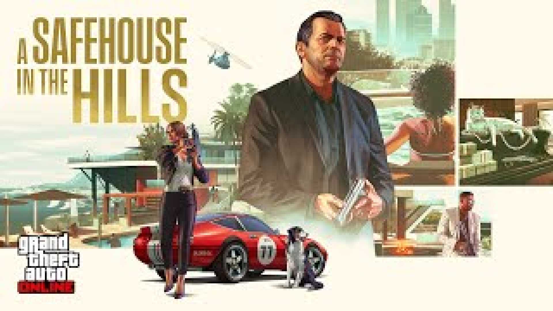 Michael De Santa Gta Online A Safehouse In The Hills