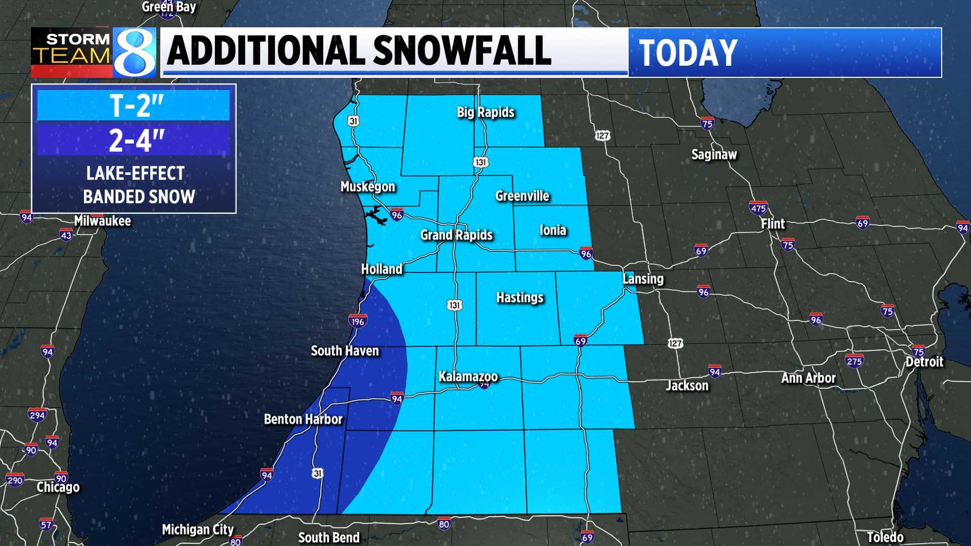 Michigan Winter Storm Forecast