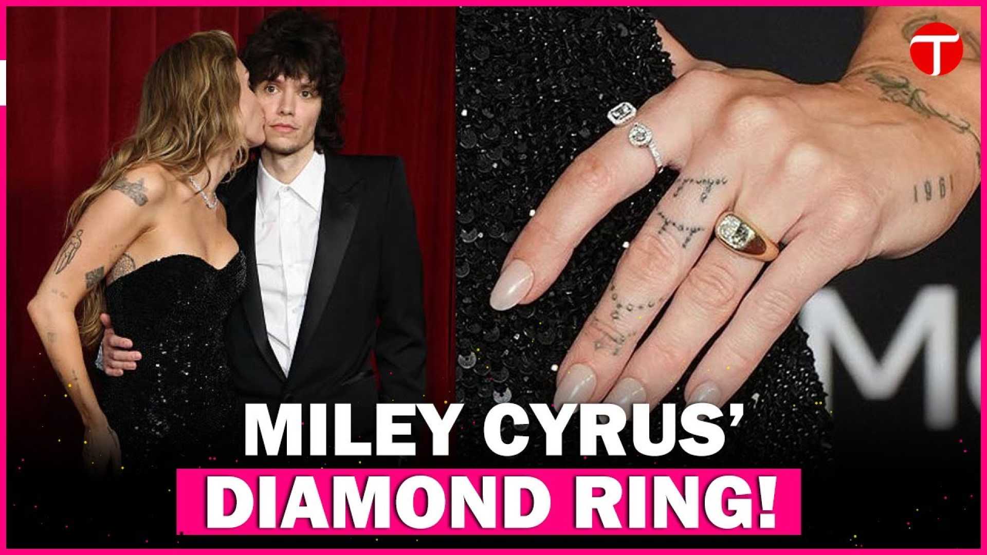 Miley Cyrus Engagement Ring Avatar Premiere