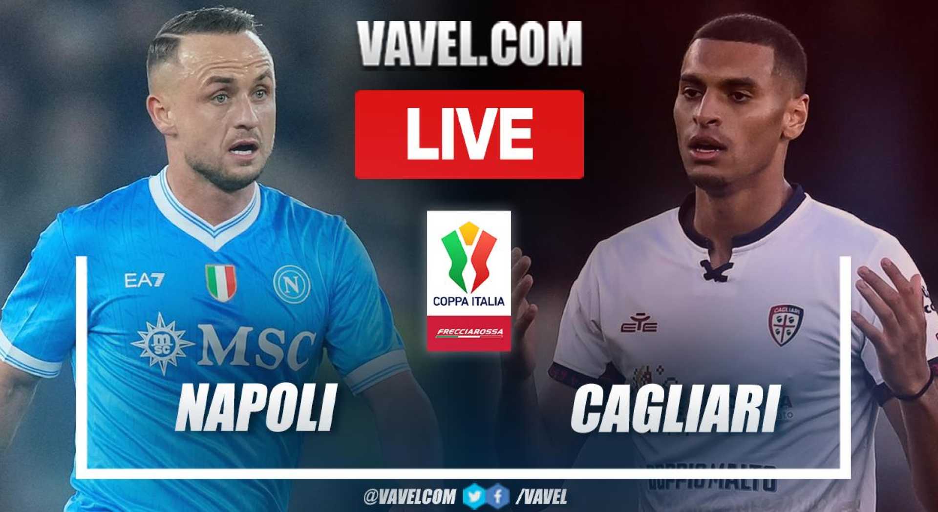 Napoli Cagliari Football Match