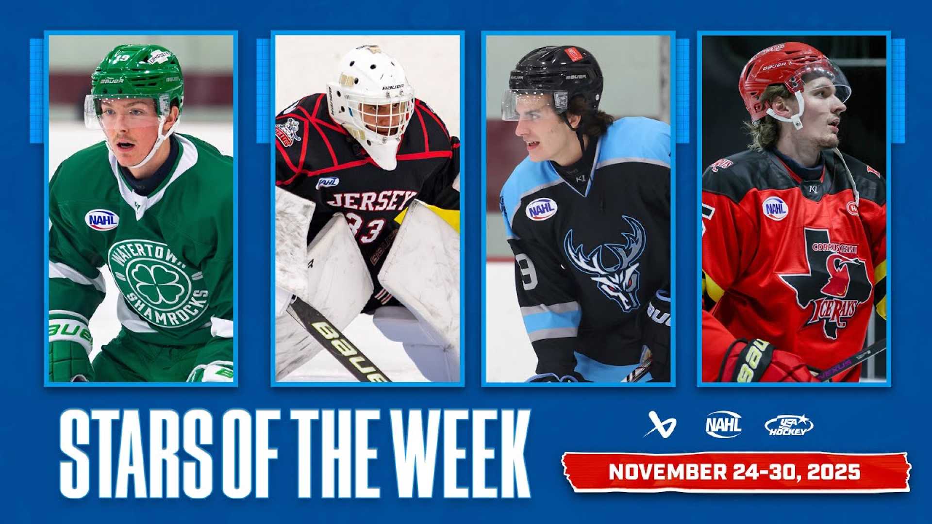 Nhl Three Stars November 2025