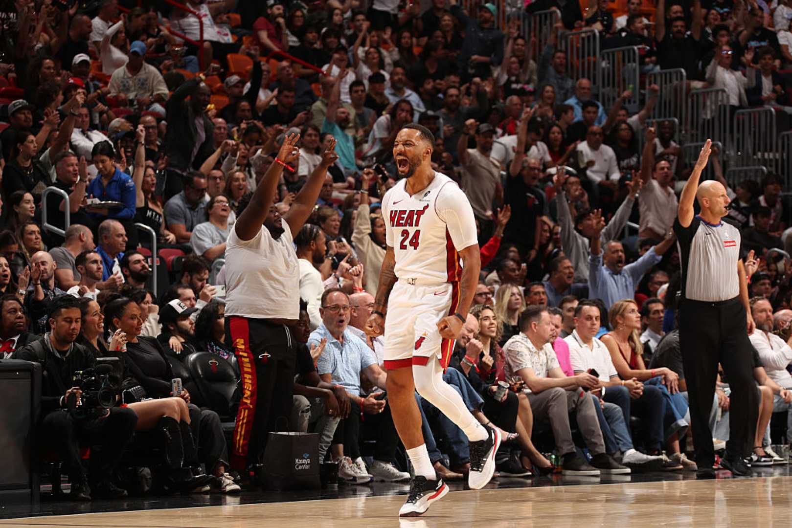 Norman Powell Miami Heat Game