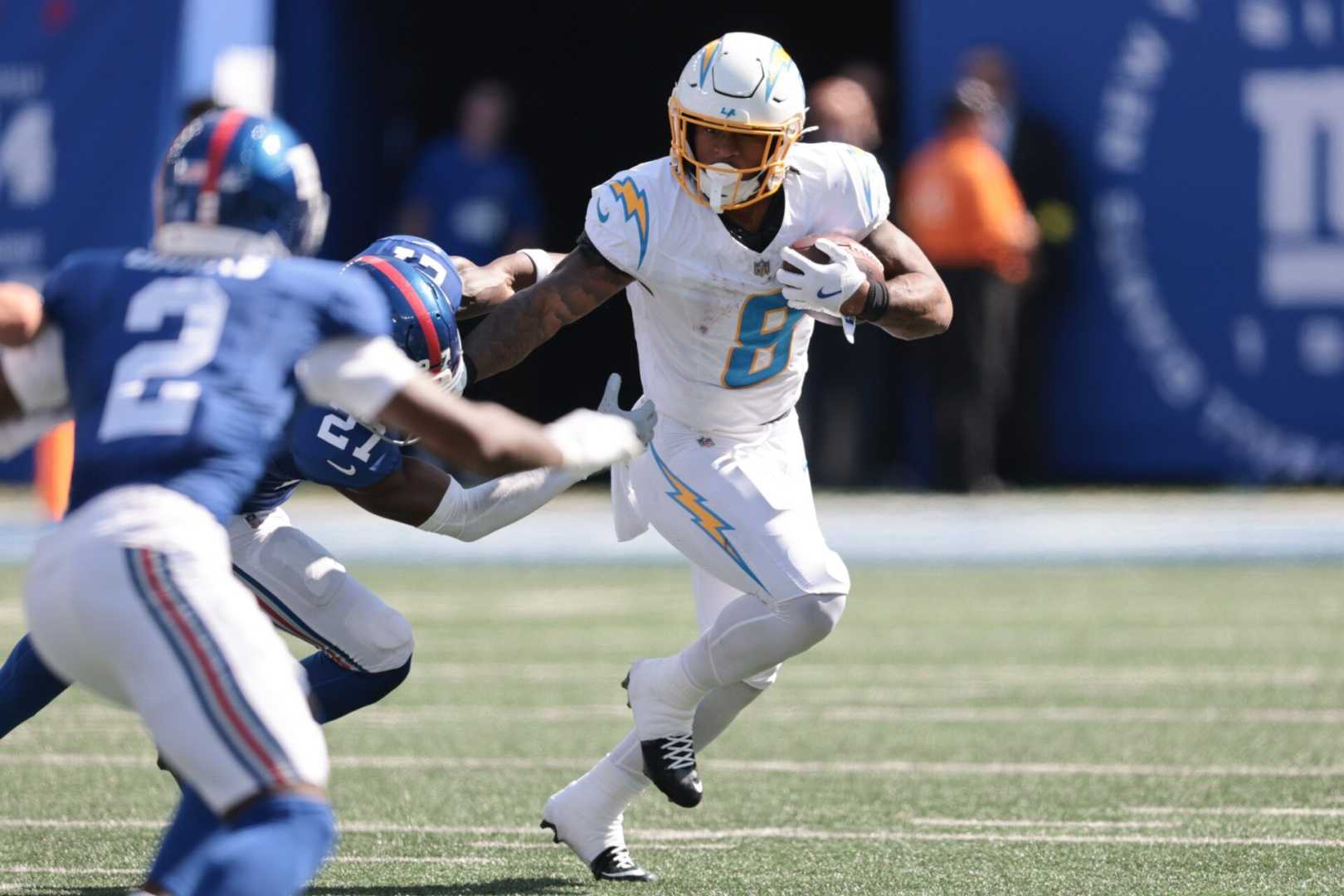 Omarion Hampton Los Angeles Chargers