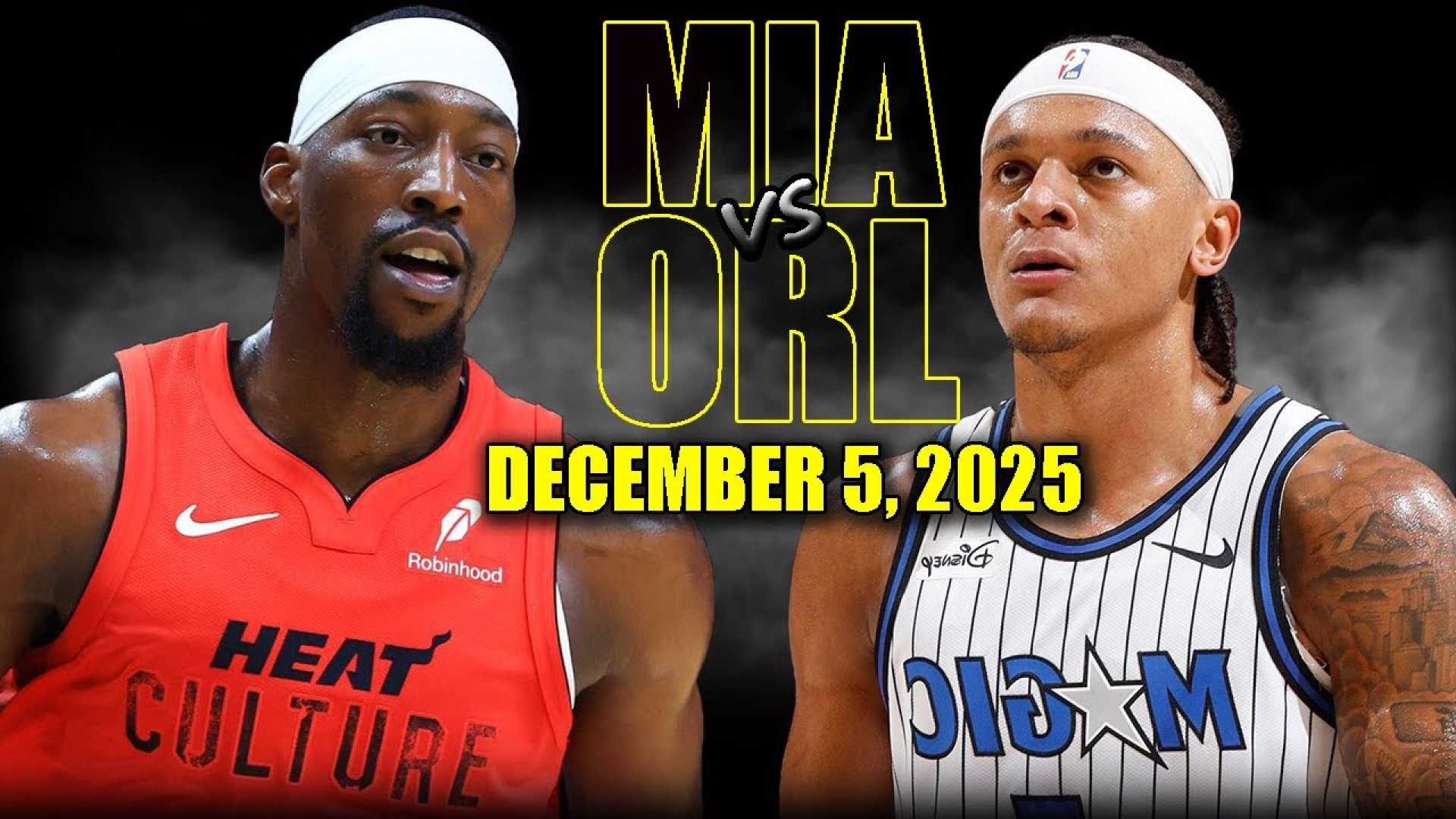 Orlando Magic Vs Miami Heat Game Highlights