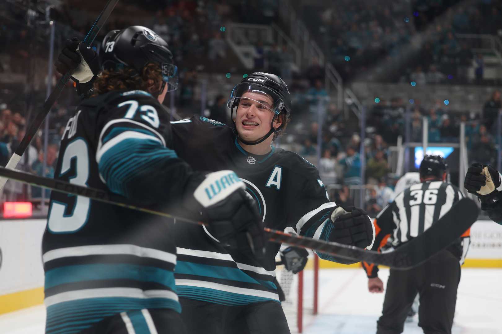 Ovechkin Celebrini Nhl Match San Jose