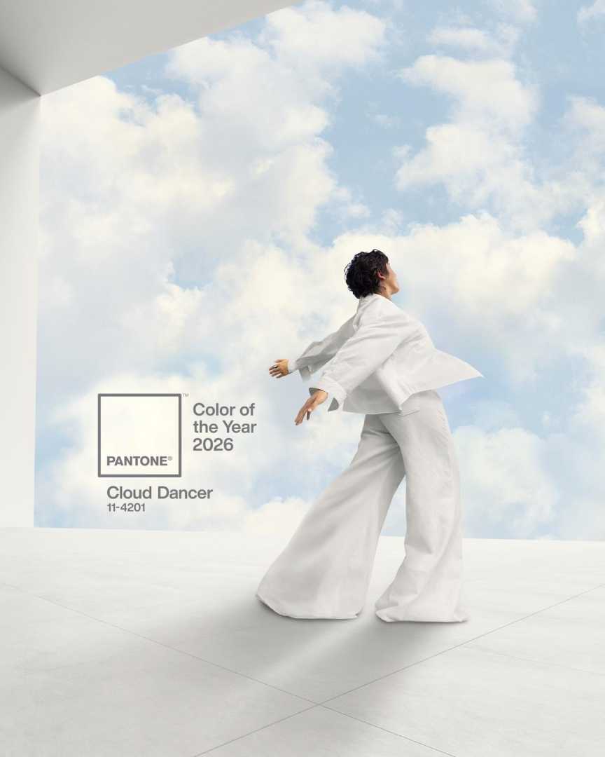 Pantone Cloud Dancer 2026 Color Of The Year