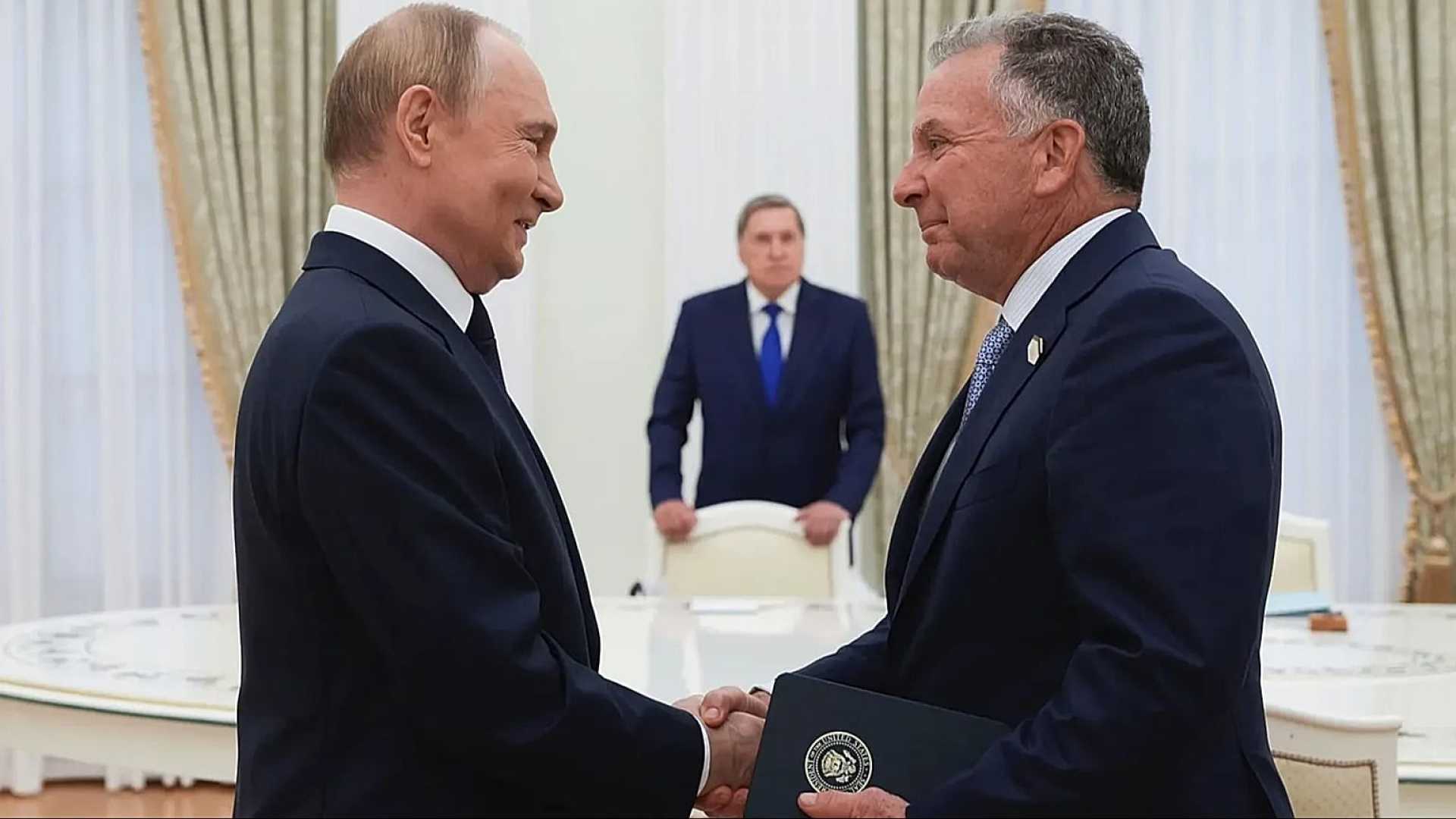 Poutine Witkoff Meeting Kremlin