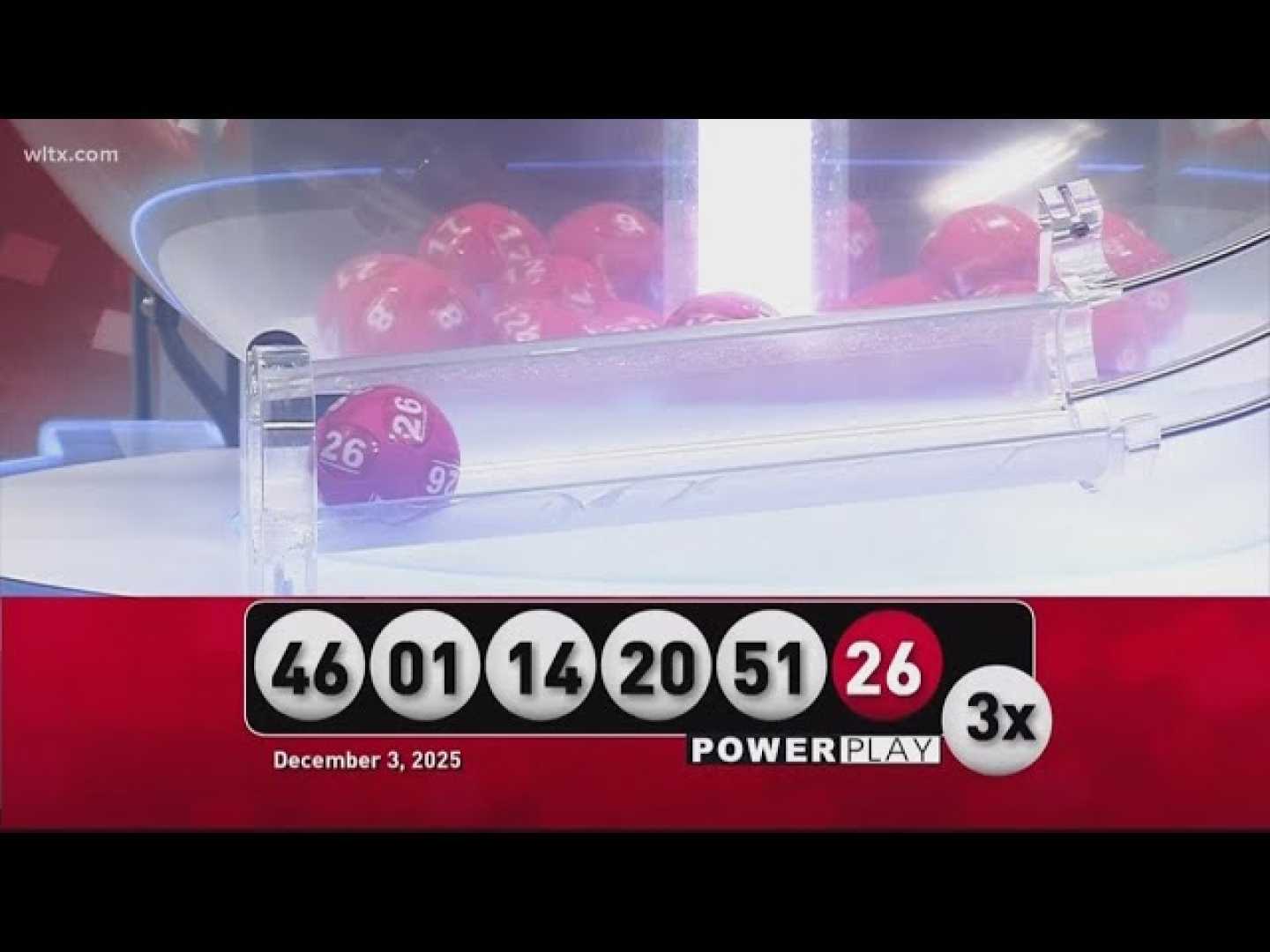 Powerball Lottery Ticket December 2025