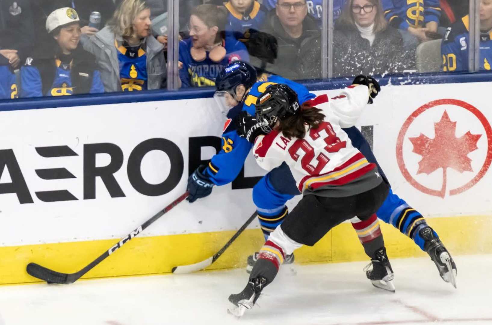 Princeton Women's Ice Hockey Team Action