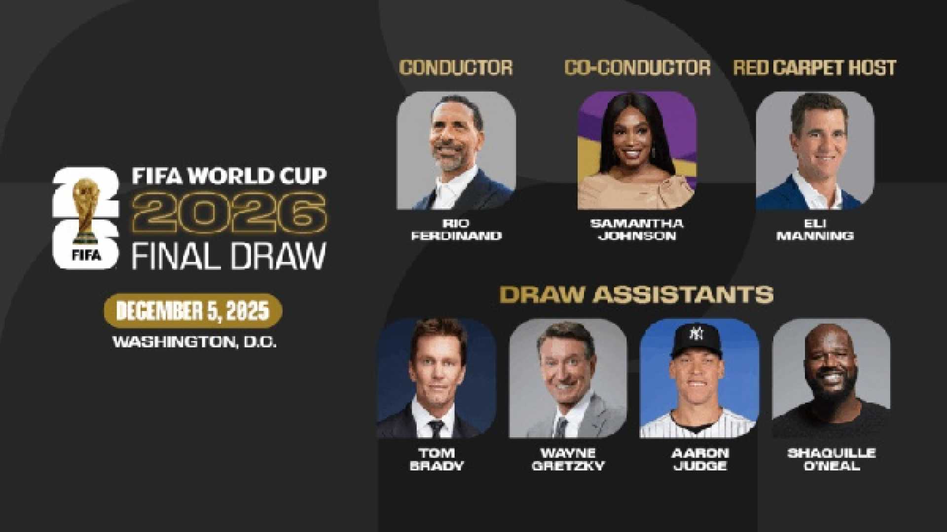 Rio Ferdinand World Cup Draw