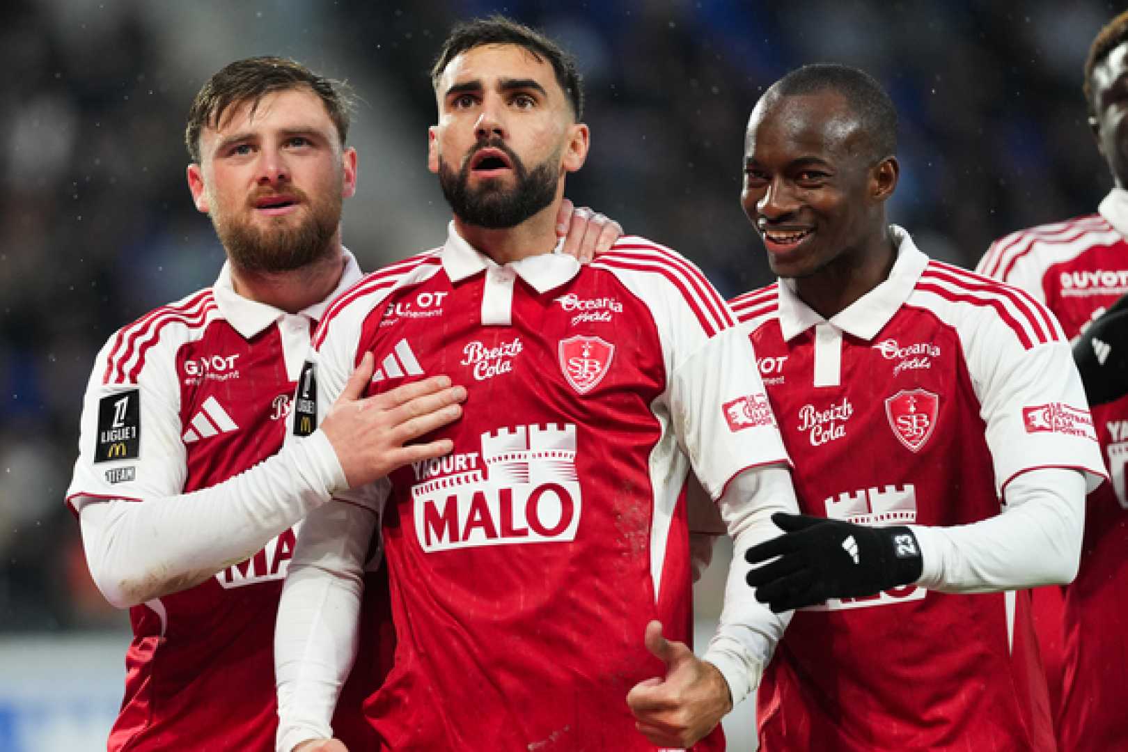 Romain Del Castillo Stade Brest 29 Soccer