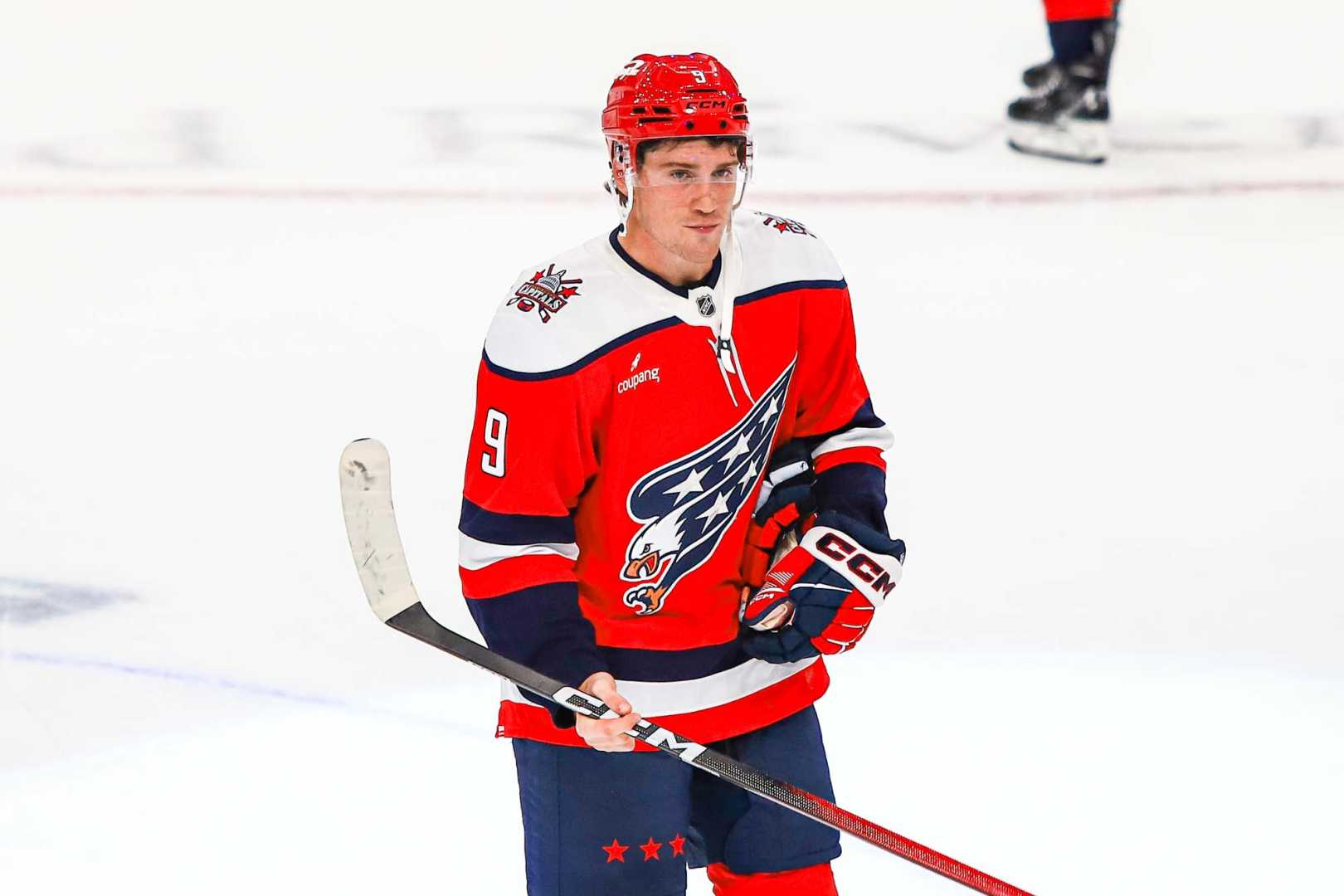 Ryan Leonard Washington Capitals Hockey Game